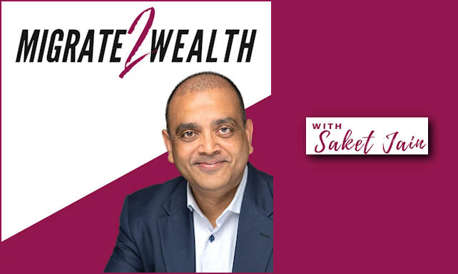 Migrate 2 Wealth With Saket Jain on the New York City Podcast Network